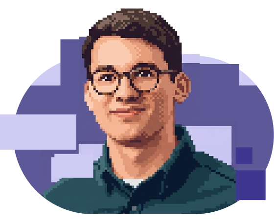 Hero pixelated